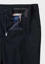 Thumbnail for your product : Paul Smith Boys' 12-16 Years Navy 'A Suit To Smile In' Wool Trousers