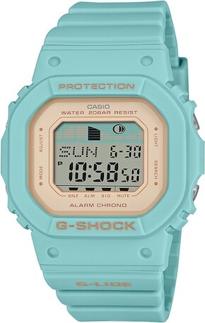 G-Shock Women's Baby-G Digital Light Green Resin Resin Strap Watch
