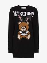 Moschino Playboy Teddy knitted dress 