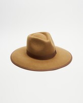 Thumbnail for your product : Brixton Women's Brown Hats - Jo Rancher Fedora - Size S at The Iconic