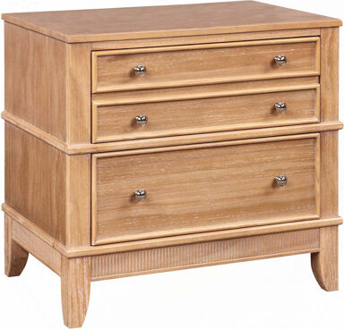 Rosalind Wheeler 3-Drawer Hazel 3-Drawer Side Table for Living Room
