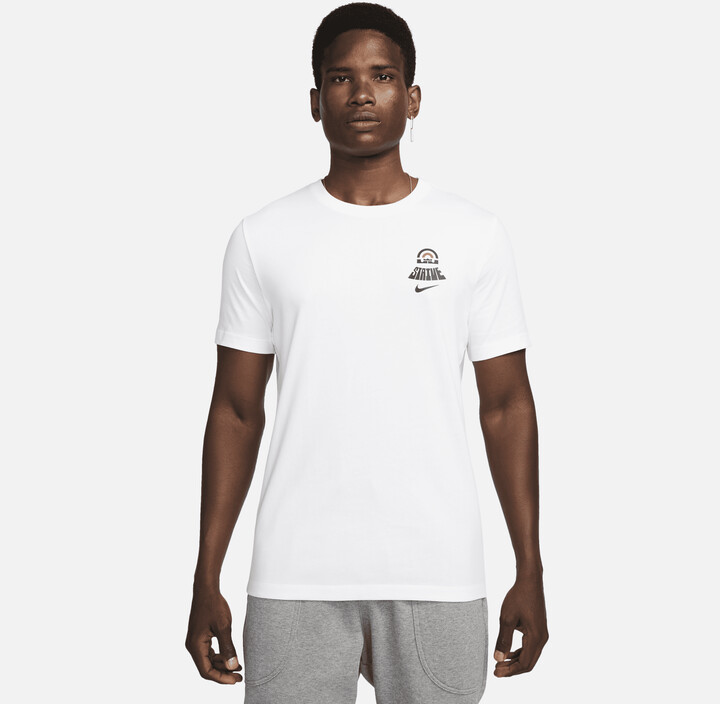 Men's LeBron James Nike Black Lion Performance T-Shirt