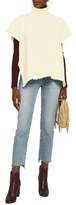 Thumbnail for your product : See by Chloe Lace-up Wool Turtleneck Poncho