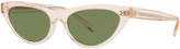 Thumbnail for your product : Oliver Peoples Zasia Cat-Eye Acetate Sunglasses w/ Inlaid Studs