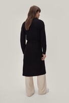 Thumbnail for your product : Nasty Gal Womens Belted Maxi Cardigan