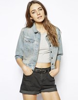 Thumbnail for your product : Levi's Levis Cropped Denim Jacket