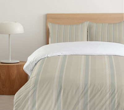 Ambesonne Microfiber Duvet Cover Set