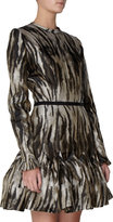 Thumbnail for your product : Lanvin Zebra Jacquard Cocktail Dress