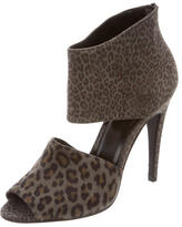 Thumbnail for your product : Pierre Hardy Leopard Print Suede Sandals