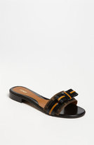Thumbnail for your product : Fendi 'Pride & Prejudice' Bow Slide Sandal