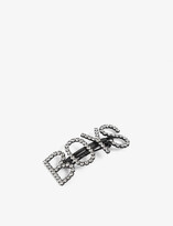 Thumbnail for your product : Ashley Williams Boys crystal-embellished brass hair clip