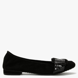 suede ballet pumps uk