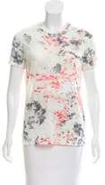 Thumbnail for your product : Prabal Gurung Short Sleeve Floral Print Top Green Short Sleeve Floral Print Top
