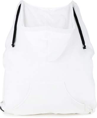 MM6 MAISON MARGIELA drawstring hooded backpack
