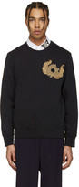 Thumbnail for your product : Alexander McQueen Black Embroidered Pullover
