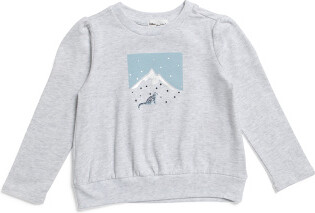 TJMAXX Girls Mountain Graphic Knit Top, Cotton