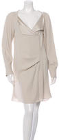 Thumbnail for your product : Vanessa Bruno Long Sleeve Knee-Length Dress