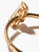 Thumbnail for your product : Suzanne Kalan Diamond, Topaz & 14kt Gold Ring - Yellow Gold