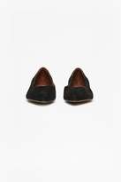 Thumbnail for your product : French Connection Naya High Vamp Suede Pointed Flats