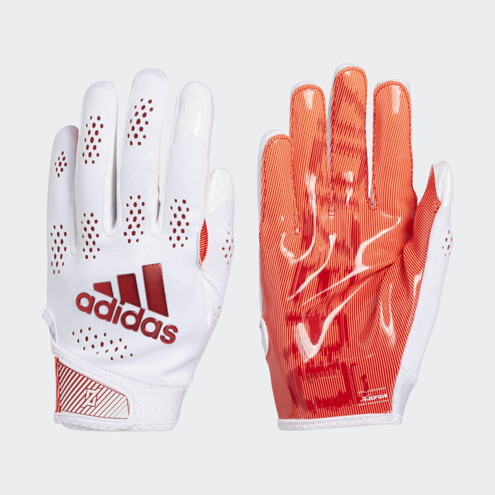 red adidas football gloves
