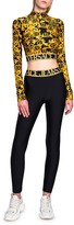 Thumbnail for your product : Versace Jeans Couture Logo Waist Leggings