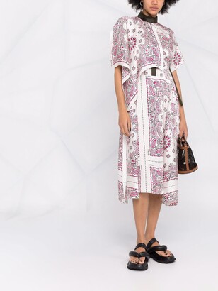 Sacai Bandana Print Dress - ShopStyle