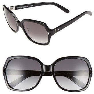 Bobbi Brown Women's 'The Harper' 55Mm Square Sunglasses - Black