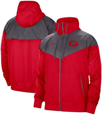 Nike Men's Big and Tall Red Georgia Bulldogs Windrunner Full-Zip Jacket -  ShopStyle