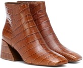 Thumbnail for your product : Mercedes Castillo Jimme leather ankle boots