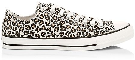 leopard print converse low tops
