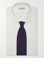 Thumbnail for your product : E.MARINELLA - 8.5cm Floral-Print Silk-Twill Tie - Men - Red