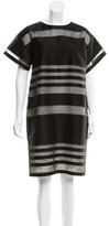 Thumbnail for your product : Piazza Sempione Short Sleeve Shift Dress