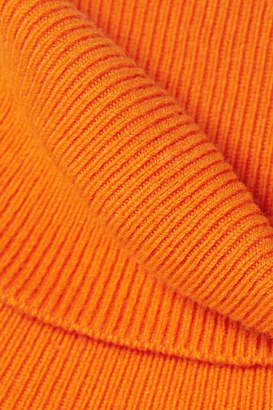 JoosTricot - Stretch Cotton-blend Turtleneck Sweater - Orange