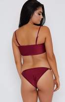 Thumbnail for your product : Sangria 9.0 Swim Rhodes Bandeau Bikini Top Metallic