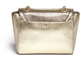 Thumbnail for your product : Nobrand 440 Mini lizard emboss metallic leather bag