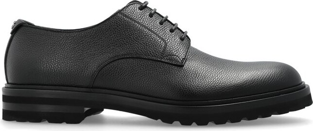 Dolce & Gabbana Round Toe Lace-Up Shoes