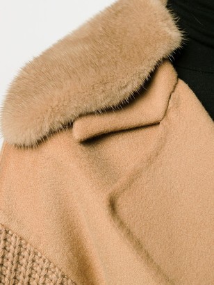 Manzoni 24 Faux Fur Lined Coat