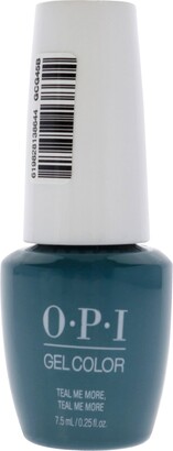 OPI GelColor - GC G45B Teal Me More-Teal Me More by for Women - 0.25 oz Nail Polish