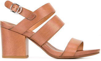 Buttero block heel sandals - women - Calf Leather/Leather - 37.5