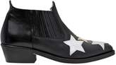 Thumbnail for your product : Chiara Ferragni 30mm Stars Leather Ankle Boots