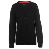 Thumbnail for your product : Kangol Womens Cotton Cardigan Jumper Top Long Sleeve Round Neck Lightweight