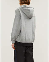 Thumbnail for your product : Nike Contrast-drawstring cotton-blend jersey hoody