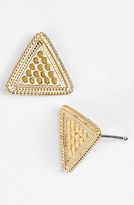 Thumbnail for your product : Anna Beck 'Gili' Triangle Stud Earrings