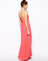 Thumbnail for your product : ASOS Cami Pleated Maxi Dress