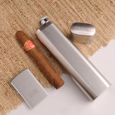 Thumbnail for your product : JDS Personalized Gifts Personalized Gift Cigar Case Flask