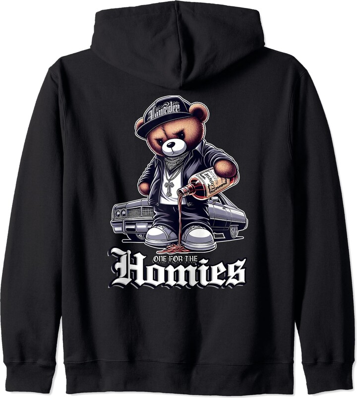 Chicano pride west coast hip hop shirt men & women ONE FOR THE HOMIES