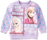 Thumbnail for your product : Freeze Frozen Anna & Elsa Sisters Forever Sweatshirt (Toddler Girls)