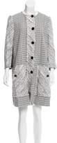 Thumbnail for your product : Peter Som Button-Up Tweed Coat