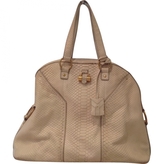 Thumbnail for your product : Saint Laurent Ecru Exotic leathers Handbag Muse