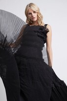 Thumbnail for your product : Aje Jacinto Pleated Midi Dress